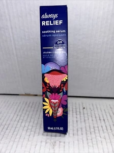 Always RELIEF Soothing Serum for Intimate Skin Fragrance-Free 1.7oz - Picture 1 of 4
