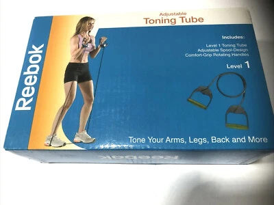 Tubo tonificador ajustable Reebok nivel 1 tonifica tus brazos piernas espalda y más Foto 1 de 4