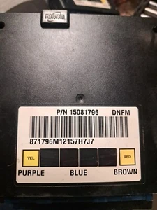 2002 2005 Chevrolet Blazer S10 GMC Jimmy S15 BCM Body Control Module 15095334 - Picture 1 of 1