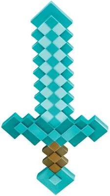 Minecraft Diamant Schwert Waffe 51 cm Karneval Kostüm - Bild 1 von 3