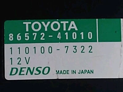 2013-2014 Toyota Avalon Control Module P/N 86572-41010 - Image 1 of 4