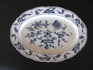 BLUE DANUBE Serving PLATTER Oval 14” ~ Excellent Condition~ Ribbon Mark - Picture 1 of 5
