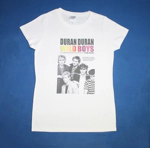 Duran Duran T-Shirt Wild Boys Shirt Synth-Pop Band Shirt Women's Tee Small - Picture 1 of 4