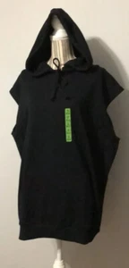 Zara W/B Collection Oversized Sleeveless Sweater With Hoodie S 36/26 - Picture 1 of 9