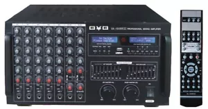 Amplificador de mezcla profesional BVB VA-100MKII DJ/KJ 3000W con ecualizador, HDMI, Bluetooth - Imagen 1 de 2