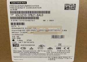 1PCS NEW in Box Siemens 6SL3210-1PB21-8AL0 - Picture 1 of 1