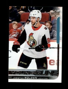 2018-19 Upper Deck #460 Christian Wolanin Young Guns RC  (ref 113162) - Picture 1 of 1