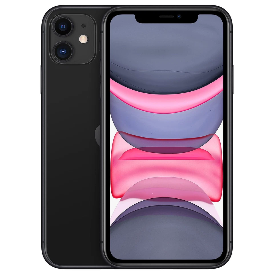 APPLE iPhone 11 128GB Nero Buono - Ricondizionato - Immagine 1 di 4