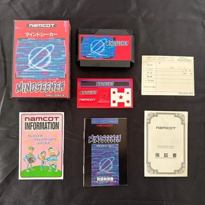Mind Seeker W/Box Manual CIB Famicom FC Retro Used Game Very Good NTSC-J Japan - Image 1 of 4