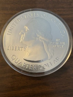 2014 5 oz .999 Silver America The Beautiful ATB Great Smoky Mountains TN  - Image 1 of 2