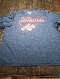 ATLANTA BRAVES TX3 COOL Herren T-Shirt 3XL Blau MLB Original Merchandise - Bild 1 von 8