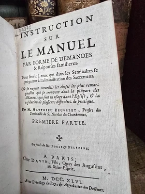 1746 - Instruction on the Manual, in the form of Questions and Familiar Answers - Image 1 of 4