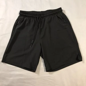Jockey pantaloncino sportivo uomo piccolo nero tasca zip atletico - Foto 1 di 9