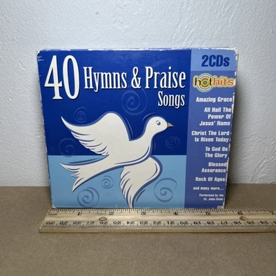 Vintage 2002 CD 40 Hymns & Praise Songs Christian Based Music — 第 1/4 张图片
