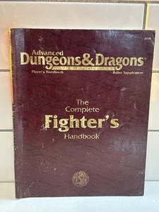 Advanced Dungeons & Dragons The Complete Fighter's Handbook TSR 11th Printing - Bild 1 von 9