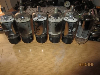 8068 GE 5 PIEZAS + 1 X TUBO VÁLVULA TUBO VALVOLA LÁMPARA TUBOS DE ALIMENTACIÓN Foto 1 de 4