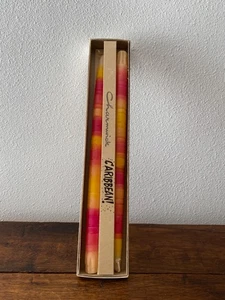 CHARMWICK Candles Caribbean Original Box. ~ 14 3/4" Taper Candle Vintage - Picture 1 of 2