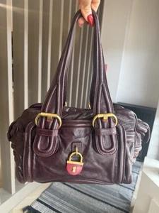 Marc by Marc Jacobs Dark Oxblood Leather Bag - Picture 1 of 9