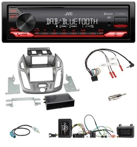 JVC Bluetooth USB DAB Lenkrad Autoradio für Ford Transit Connect 2013-2018 - Bild 1 von 10