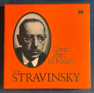 SEALED Time Life Great Men of Music 4 LP Box Set Igor Stravinsky Mint/Mint - Picture 1 of 3