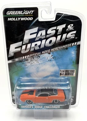 2012 Greenlight Hollywood (2) Fast & (2) Furious Darden's Dodge Challenger - New - Image 1 of 4