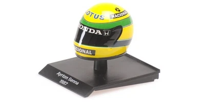 1:10 MINICHAMPS Casco Ayrton Senna F1 1987 540388712 MMC - Image 1 of 2