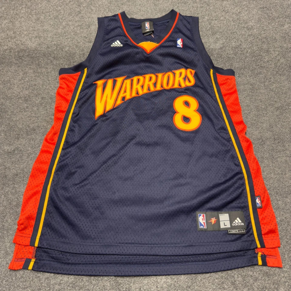 Vintage Adidas Monta Ellis We Believe Warriors NBA Jersey Men Large Basktball - Image 1 of 4