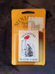 Hoyle Miniatur Spielkarten Maus mit rotem Ballon Design Neuware  - Bild 1 von 3