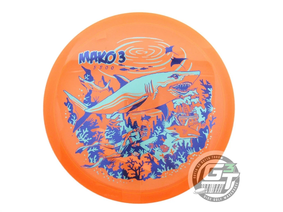 NUEVO Disco de golf Innova RIPTIDE REEF Champion Mako3 180 g naranja gama media Foto 1 de 1