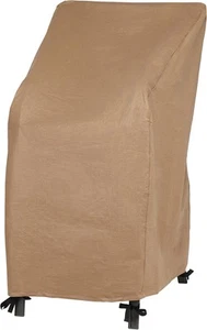 Essential Water Resistant 28 Inch Stackable Chair Cover Patio Furniture - Picture 1 of 8