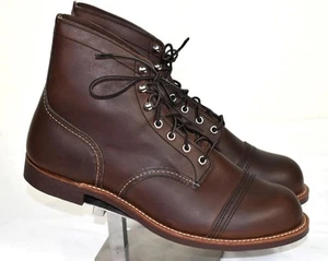 NEW Red Wing Iron Ranger 8111 Heritage Amber Harness Vibram Soles BOOTS 12 D - Picture 1 of 8