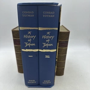 A History of Japan CONRAD TOTMAN Hugo Dobson Intro FOLIO SOCIETY 2005 W3 - Picture 1 of 16