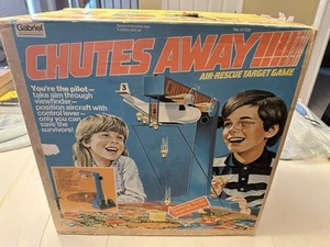 Vintage Gabriel Chutes Away 1977 w/Box TESTED! VIDEO EXCELLENT CONDITION - Picture 1 of 15
