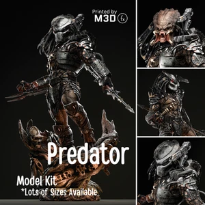 PREDATOR - (1:6, 1:9, 1:12) 3D model kit figure Unpainted Unassembled ZEZ - Picture 1 of 20