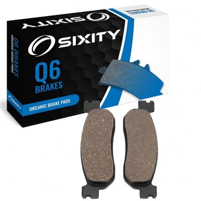 Juego de pastillas de freno traseras orgánicas Yamaha YZF600R 1999-2002 RRL RRM RRN ef Foto 1 de 4