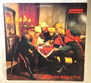 Accept / Russian Roulette / 1986 *PROMO* LP (EX tested close to NM) cover EX - Picture 1 of 9