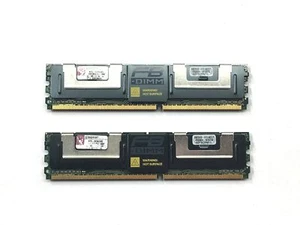 Kingston KTS-SESK2/8G 8GB (2x4GB) 2Rx4 PC2-5300F Memory RAM - Picture 1 of 2