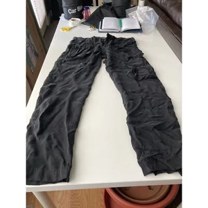 Pete & Greta by Johnny Was Damen y2k leichte dunkelgraue Cargohose Gr. 4 - Bild 1 von 6