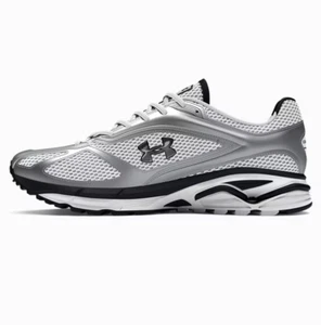 Under Armour Unisex UA Apparition Shoes Gray Black 3027595-106 - Picture 1 of 5
