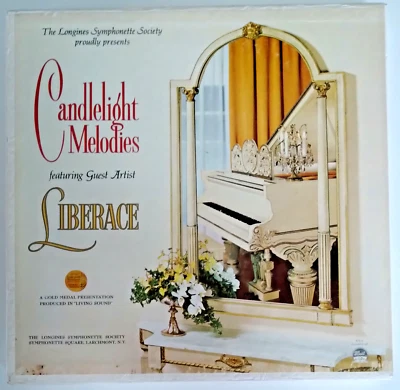 Liberace Candlelight Memories Longines Symphonette Society 4-LP Box Outer Space! - Image 1 of 4