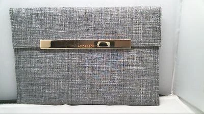 ADOPTED - Soho Sleeve for Most Tablets Up to 8" - Ash Gray/Gold fabric - Image 1 of 4