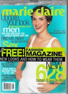 WINONA RYDER - MARIE CLAIRE Magazine Aug 1999 - BRAND NEW - Factory Sealed - Picture 1 of 1