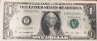 One Dollar Bill Bank Note, Fancy Serial Number 2013 E00815094*