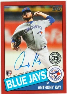 ANTHONY KAY RC AUTO 2020 TOPPS UPDATE ROOKIE RED # 3/25 AUTOGRAPH 1985 SSP CARD - Picture 1 of 2