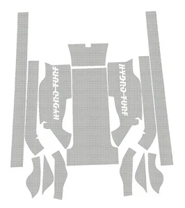 Hydro-Turf SuperJet Freestyle Mat Set - Gray Cut Waffle Blowsion - Ready to ship - Imagen 1 de 2
