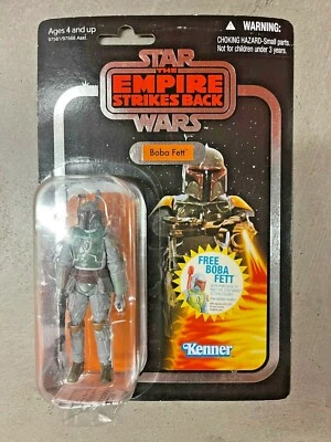 星球大战帝国反击复古系列 Boba Fett HOLO VC09 罕见 — 第 1/4 张图片