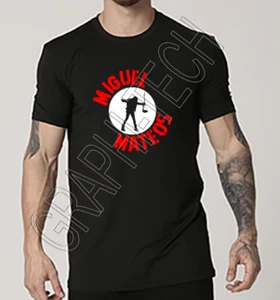 MIGUE MATEOS PLAYERA NEGRA / BLACK T-SHIRT ROCK ARGENTINA - Picture 1 of 8