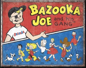 Bazooka Joe Bubblegum Metal Tin Sign New home Bar Garage Wall Decor #2666 - Picture 1 of 1