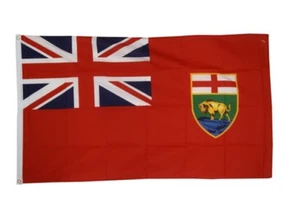 Fahne Kanada Manitoba Flagge kanadische Hissflagge 90x150cm - Picture 1 of 1