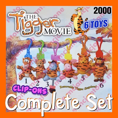 JUEGO MIP 6 McDonald's 2000 TIGGER MOVIE Winnie Pooh DISNEY Clip de Peluche En Búho Roo Foto 1 de 4